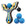 Blue Racing best slingshot with 4 soft foam balls. Mischief Maker by Mighty Fun!