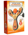 Orange Monster toy slingshot color kids gift box. Mischief Maker by Mighty Fun!