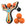 Orange Racing best slingshot with 4 soft foam balls. Mischief Maker by Mighty Fun!
