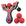 Red Racing best slingshot with 4 soft foam balls. Mischief Maker by Mighty Fun!