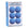 Blue foam slingshot balls for Mischief Maker toy slingshot by Mighty Fun! 6 balls per pack.