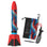 Red Airo Rocket toy rocket with hand launcher and storage bag by Mighty Fun!