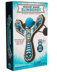 Blue Monster toy slingshot color kids gift box. Mischief Maker by Mighty Fun!