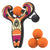 Orange Surf’s Up toy slingshot with 4 soft foam balls. Mischief Maker by Mighty Fun!